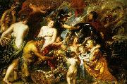 Peter Paul Rubens Allegory on the Blessings of Peace oil painting artist